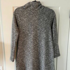 BCBGeneration Grey Marled Turtleneck Dress Size XS